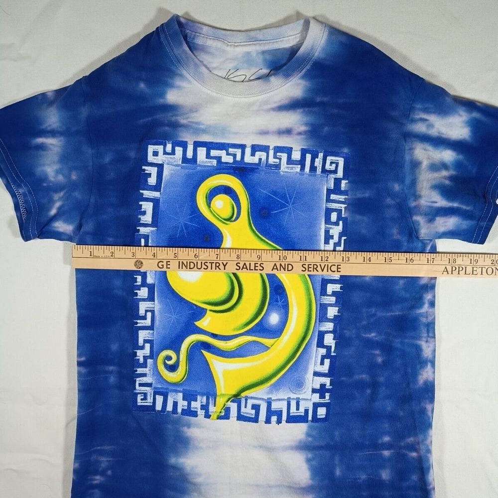 Urban Outfitters T-Shirt Adult Small Tie Dye Artist Kenny Scharf Print - Blue - Picture 5 of 6